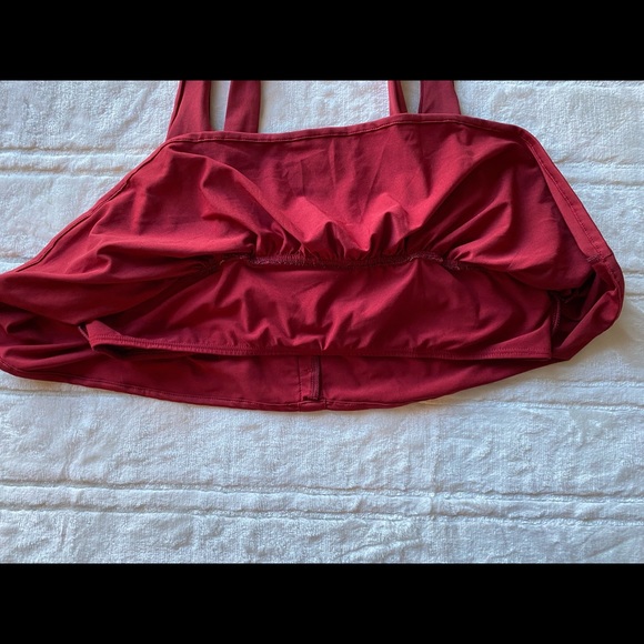 Zinke red bikini top large - Picture 3 of 7